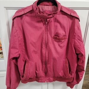 Adventurers Club J Blair Vintage Long Sleeve Full Zip Jacket Large No Sz Tag